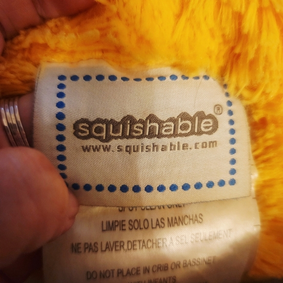 SQUISHABLE Comfort Food Smiling Pineapple 15" Plush Stuffed Animal Yellow Green - Picture 4 of 5